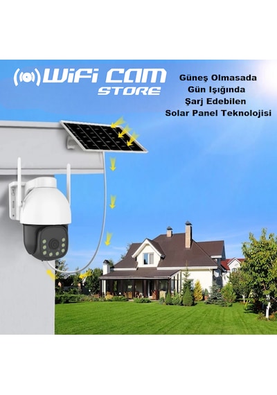 Geceyi Gündüz Gösteren 4g Solar Kamera Geceyi Gündüz Gösteren 4g Solar Kamera