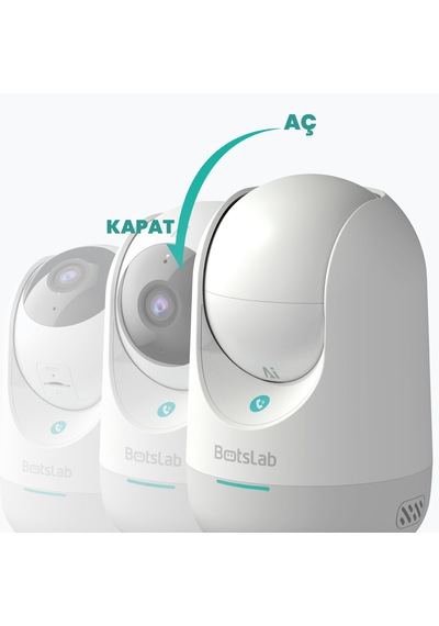 Botslab 2C Pro Smart Camera - 3K / Tek Tuşla Sesli Arama / 360 Akıllı Güvenlik Kamerası - C222