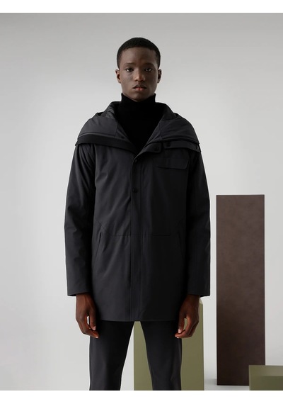 Isaora Dark Grey Rocket Jacket Erkek Mont-ısr7409-drg Koyu Gri