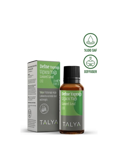 Talya %100 Saf ve Doğal Buhurdanlık ve Difüzör İçin Defne Yaprağı Uçucu Yağı 10 ML