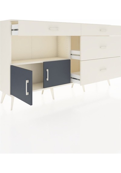 Arges Konsol Tek Raflı 4 Çekmeceli 2 Kapaklı 176x30x99 Aytaşı-ant Aytaşı-antrasit/aytaşı Arges Konsol Tek Raflı 4 Çekmeceli 2 Kapaklı 176x30x99 Aytaşı-ant Aytaşı-antrasit/aytaşı
