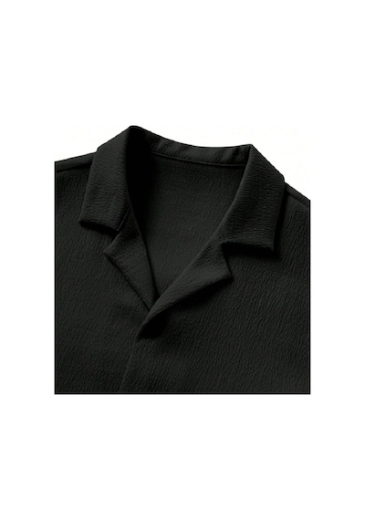 Fifty Color Alaçatı Stili, Erkek, Bürümcük, Krinkıl Kumaş, Yazlık Likralı Gömlek, Ve Şort Jogger Takım, Kombini Kum - Siyah Fifty Color Alaçatı Stili, Erkek, Bürümcük, Krinkıl Kumaş, Yazlık Likralı Gömlek, Ve Şort Jogger Takım, Kombini Kum - Siyah