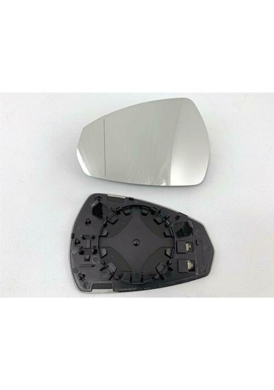 Audi A3 2013 - 2020 Dış Ayna Camı Sol Isıtmalı Asferik 8v0857535e