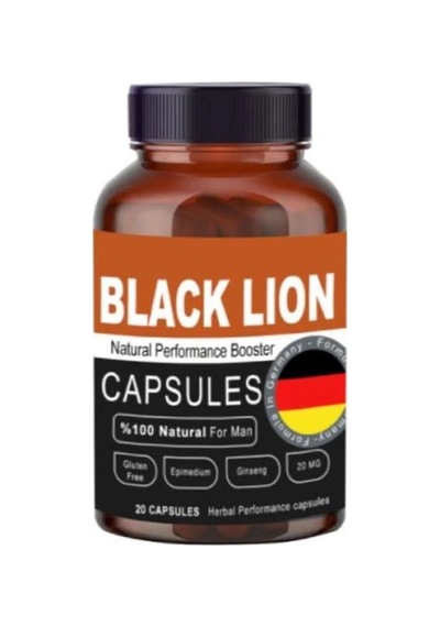 Black Lion Men Booster Erkeklere Özel 20'li X 1 Adet