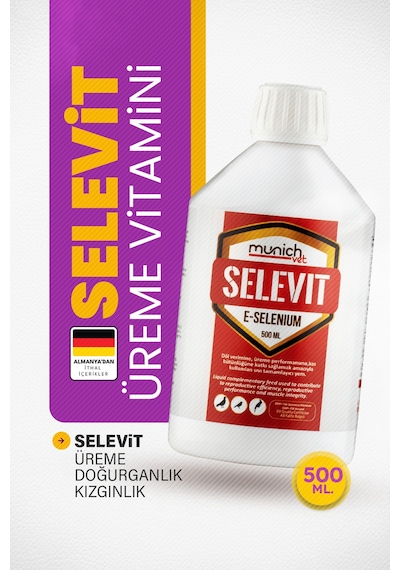 Selevit Üreme Vitamini Selenyum E Vitamini 500ml