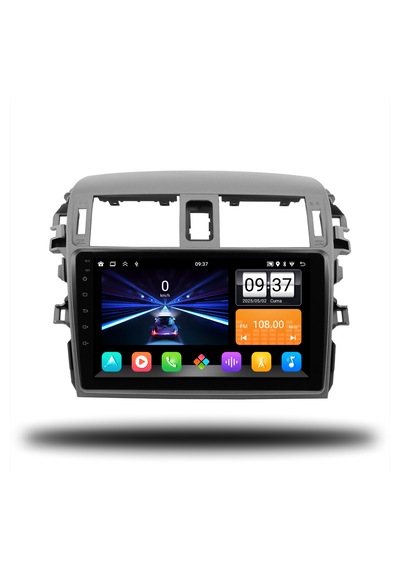 Medya Magic Toyota Corolla 2007-2011 Büyük Çerçeveli 6-64 Gb Multimedya Carplay 9"