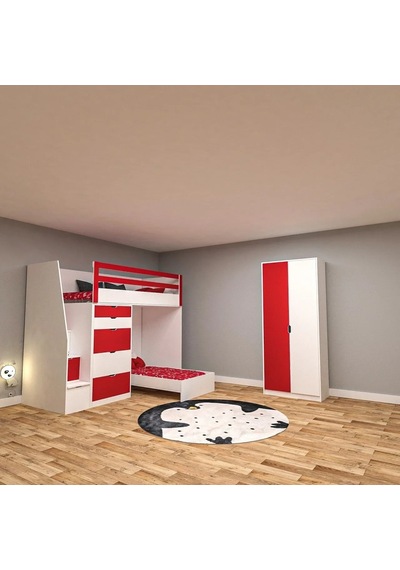 Wooden Genç Odası Takımı Mdf Siyah Wooden Genç Odası Takımı Mdf Siyah