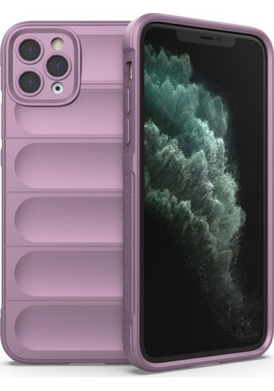Apple Uyumlu iPhone 11 Pro Kılıf Optimum Lens Çerçeveli Silikon Kapak