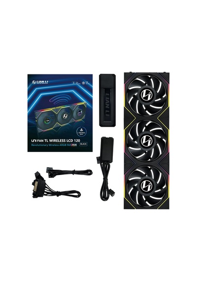 Unı Fan Tl Wıreless Lcd 3x120mm Siyah Kasa Fanı G99.12tllcd1w3b.00