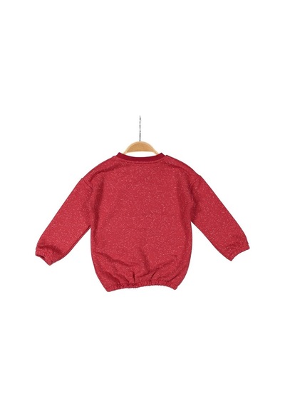 Zeyland Unisex Çocuk Basic Sweatshirt (2-12Yaş) Kırmızı