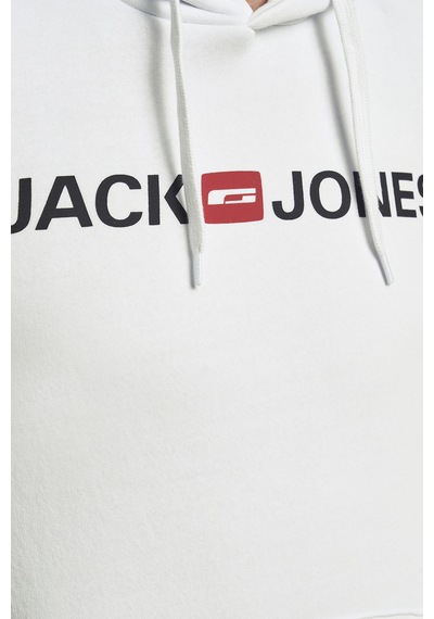 Jack & Jones Jack Jones Erkek Sweatshirt 12137054 Whıte 479338 Beyaz