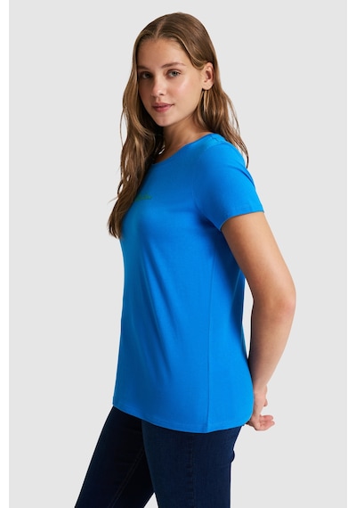 U.s. Polo Assn. Kadın Kobalt Tişört Basic 50323450-vr077 U.s. Polo Assn. Kadın Kobalt Tişört Basic 50323450-vr077
