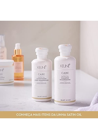Care Satin Oil, Kuru Ve Cansız Saçlara Nemlendirici Etkili Saç Kremi, 1000 Ml