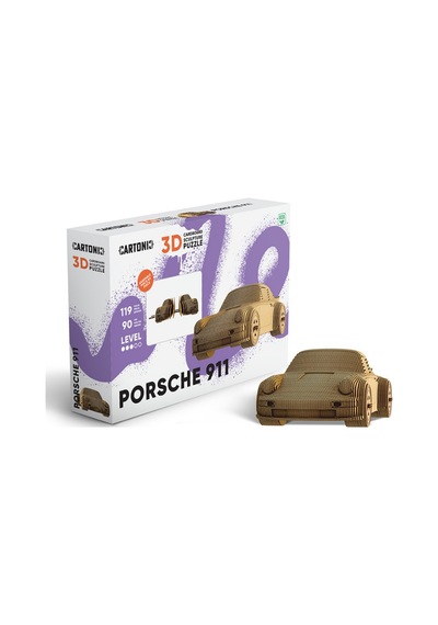 Cartonic 3d Puzzle - Porsche 911