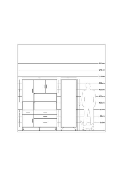 Kronos Dolap 9 Raflı 4 Çekmeceli 4 Kapaklı 132x59x195 Aytaşı-antrasit/çam Antrasıt/atlas Çam Kronos Dolap 9 Raflı 4 Çekmeceli 4 Kapaklı 132x59x195 Aytaşı-antrasit/çam Antrasıt/atlas Çam