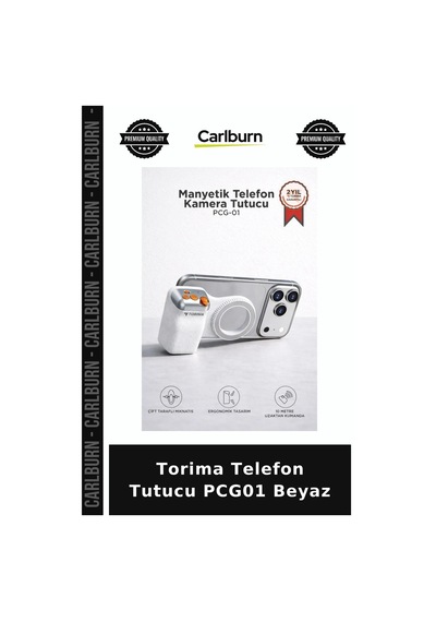 Özel Seri Torima Telefon Tutucu Pcg01 Beyaz Eller Serbest Pratik Aparat Kumandalı Stant