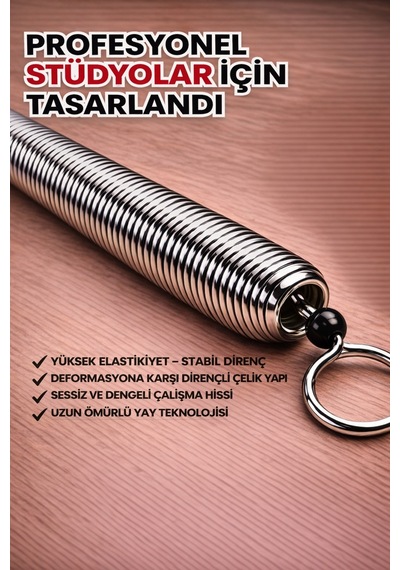 Reformer Taşıyıcı Direnç Yayı 1 Adet Siyah Yay