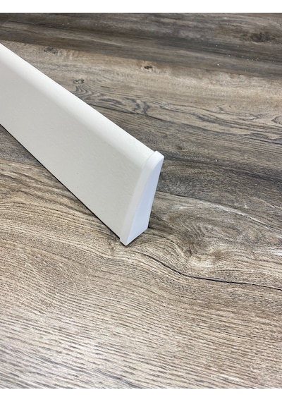 8 Cm Beyaz Düz Süpürgelik İç Köşe Dış Köşe Aparat