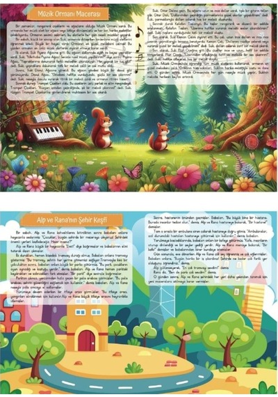 Kes Boya Yapıştır Kitabı Hediyeli - İş Kültür 11 Kitap Set Doğanın Eşsiz Hikayeleri