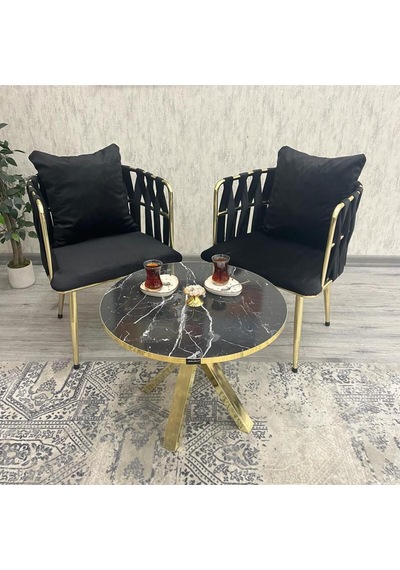 Balkon,teras,kafe,çay Seti İkili Takım Gözde Çay Seti Takımı Siyah Gold Siyah Gold Balkon,teras,kafe,çay Seti İkili Takım Gözde Çay Seti Takımı Siyah Gold Siyah Gold