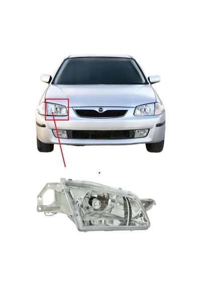 Mazda 323 Far Lambası Ön Sağ 1999-2000
