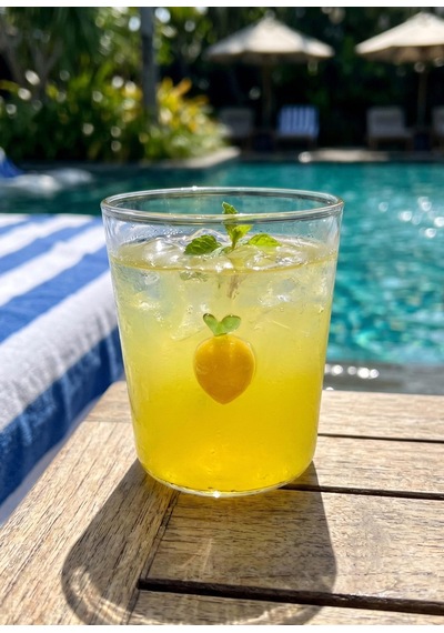 The Mia Cam Su Bardağı Limon 320 Ml Şeffaf