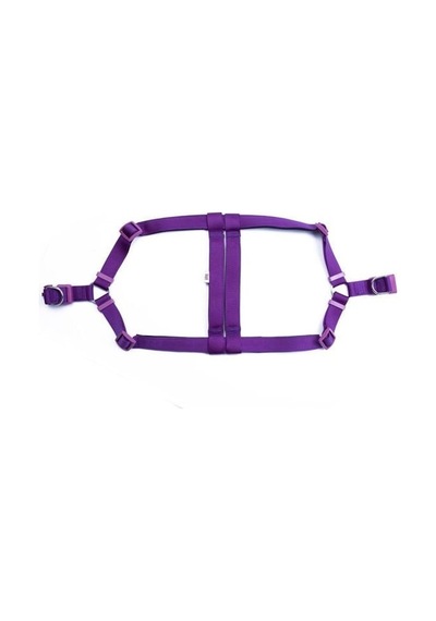 Doggie Konfor Dokuma Ronin Köpek Göğüs Tasması 3XL Mor 3x75-85 Cm Mor