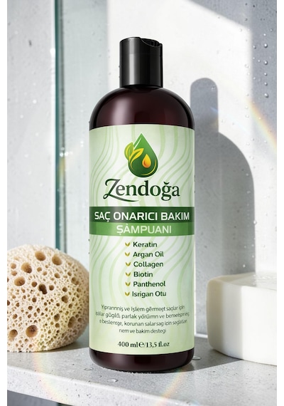 Zendoğa Yoğun Keratin & Kolajen Kompleks Onarıcı Şampuan 400 ML