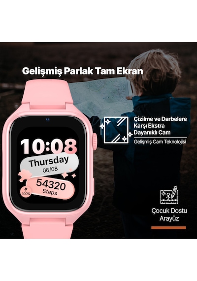 Ttec 2KSW02 Kidi GPS 4G Sim Kartlı Akıllı Çocuk Saati