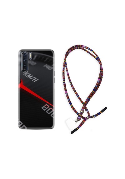 Oppo A91 Kılıf Rasta Boyun Askılı Speed 1899