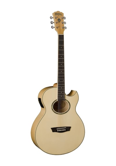 Washburn Ea20 Festival Serisi Elektro Akustik Gitar İnce Kasa Thinline Sahne Performansı Klasiği
