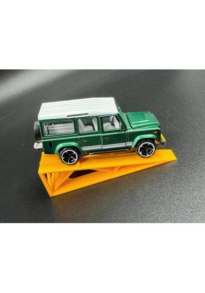 1:64 Ölçek Araba Rampası - Sarı