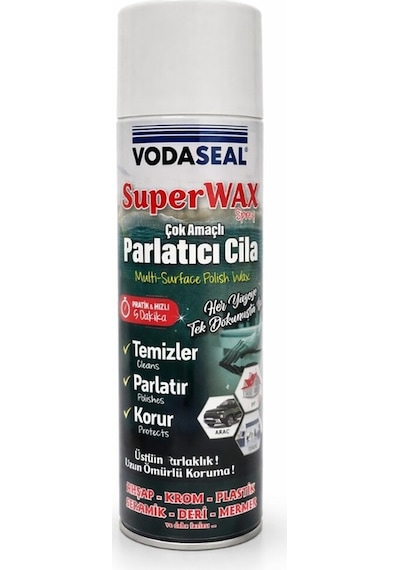 Vodaseal Çok Amaçlı Süper Wax Sprey Cila -