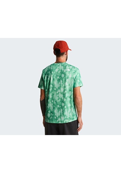 The North Face M 24/7 Short Sleeve T-shırt Reg-prınt Erkek Outdoor Tişörtü Nf0a8g85mdı1 Yeşil