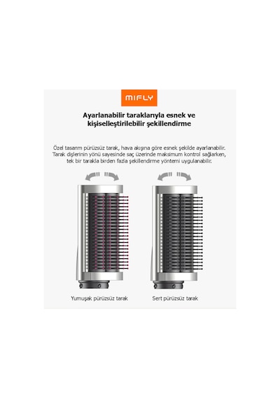 Mıfly Multi Fonksiyonlu Saç Şekillendirici