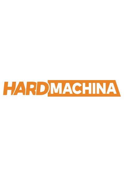 Hard Machine Sticker 17x17 Cm Turuncu