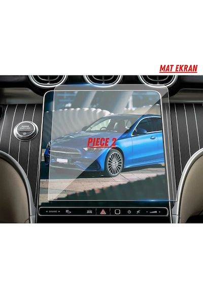 Mercedes Glc 180 2026 Hayalet Gösterge Ve Multimedya Uyumlu Set Mat Ekran Koruyucu