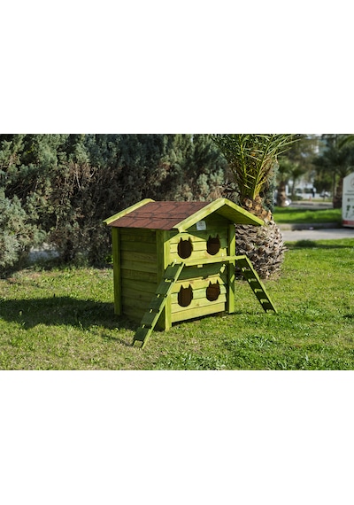 4 Yuvalı Kedi Evi Pati Emlak