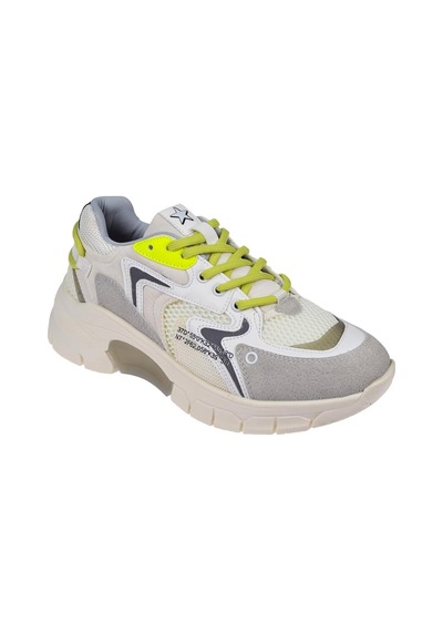 Pullman Kadın Spor Ayakkabı Sneaker Sms-51166 Gri Yeşil-gri Yeşil Gri - Yeşil