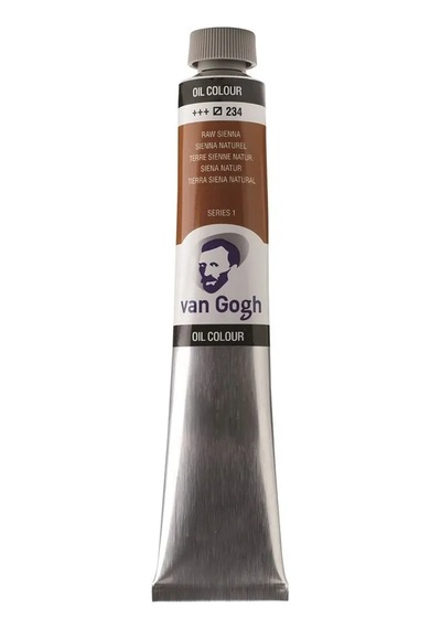 Talens Van Gogh Yağlı Boya 200 Ml 234 Raw Sienna Karışık, Çok Renkli