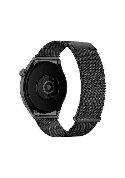 Novstrap Huawei Watch Gt4 41mm Gt5 41mm İle Uyumlu Kordon 18mm Çift Mıknatıslı Lansman Metal Hasır Çelik Kayış