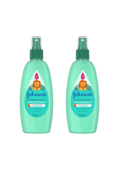 Johnson's Baby Kolay Tarama Spreyi Söz Dinleyen Saçlar 2 x 200 ML