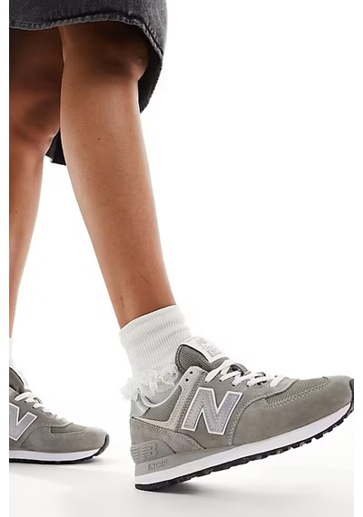 New Balance Ml574 Evg Leather Mens Sneaker Hakiki Deri Erkek Günlük Spor Ayakkabı Gri Gri