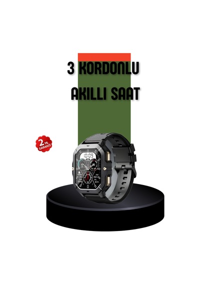 Amoled Ekranlı Akıllı Saat 10 Gün Pil Ömrü