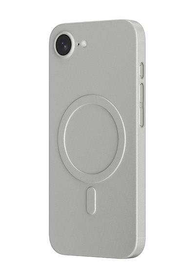 Apple Uyumlu iPhone 16e Kılıf M-safe Şarj Özellikli Amazingthing Minimal Air Serisi Kapak Titanyum - Gri