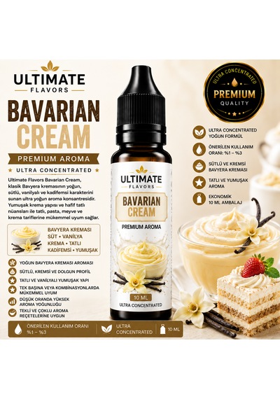Ultimate Flavors Bavarian Cream Aroma Ultra Concentrated