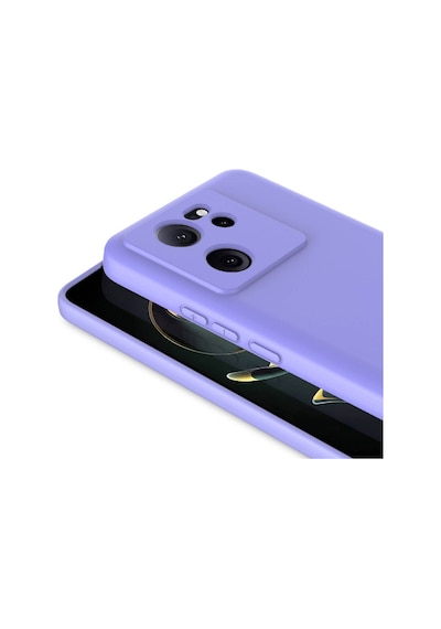 Xiaomi Mi 13t Pro Uyumlu Zore Mara Lansman Kılıf-koyu Mor Koyu Mor