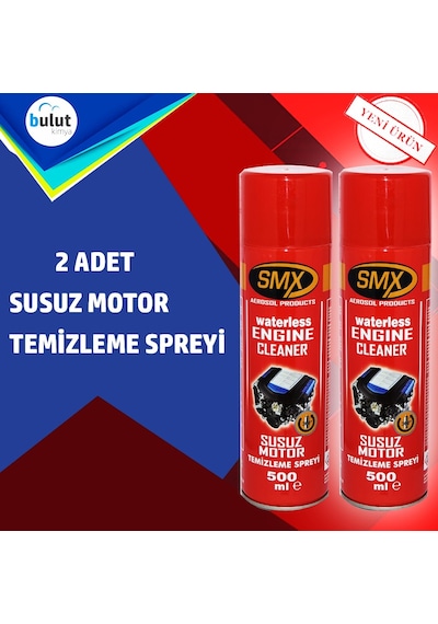 Smx Susuz Motor Yıkama Spreyi 2 Li Set - M.fiber Bez