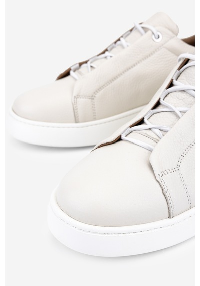 Valmenti Erkek Hakiki Deri Kırık Beyaz Sneakers & Spor Ayakkabı 04 4444 Erk Ayk Y26 Off Whıte Fltr