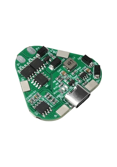 3s 20a 12.6v Bms 18650 Li-ion Type-c Şarjlı Batarya Koruma Kartı